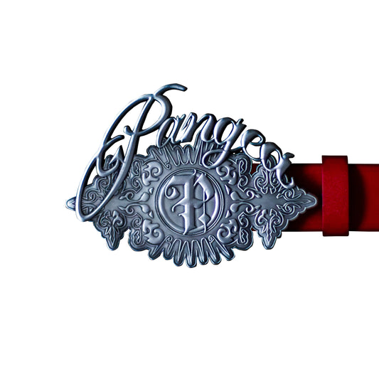 P EMBLEM BELT - RED